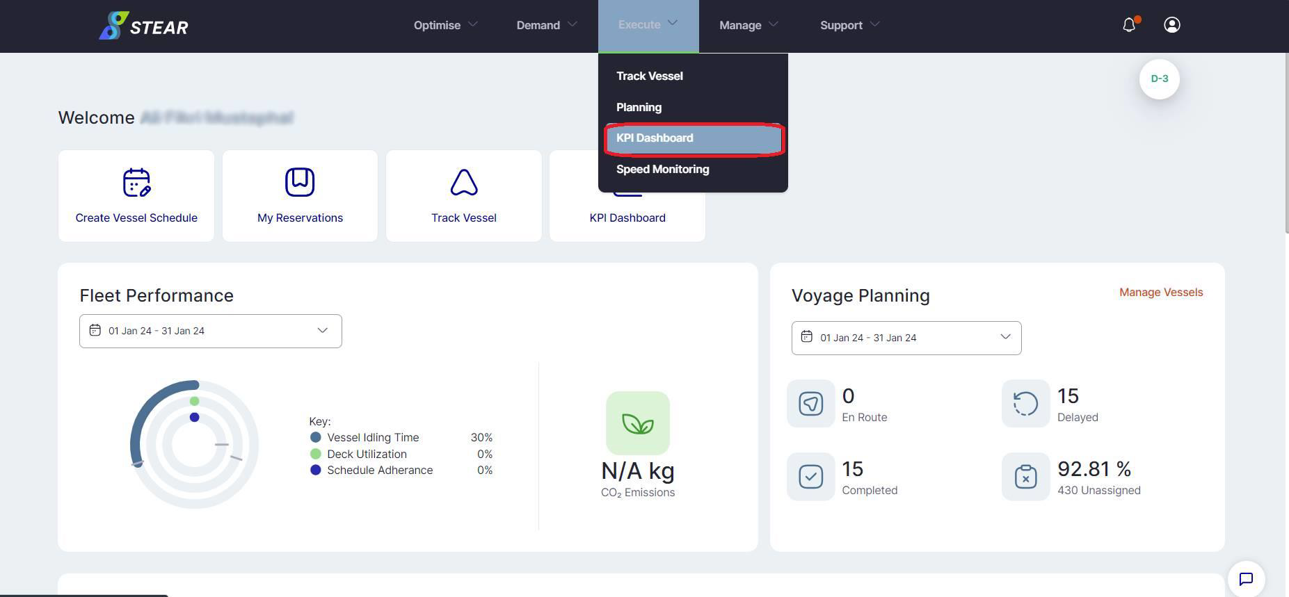 How to view KPI Dashboard in STEAR Platform+? – Virtus IP Sdn Bhd
